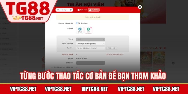 Từng bước thao tác cơ bản để bạn tham khảo