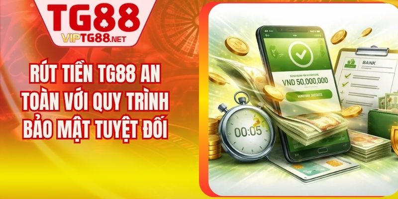 Rút Tiền TG88 An Toàn Với Quy Trình Bảo Mật Tuyệt Đối